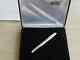 Montblanc Solitaire 144s Sterling Silver Barley & Gold M Pt Fountain Pen In Box