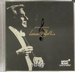 Montblanc Special Edition Leonard Bernstein 4810 Fountain Pen with 18k nib In Box