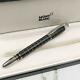 Montblanc Starwalker Metal Rubber Fountain Pen 14k Nib/e Or Ef Used Withbox