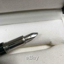 Montblanc Starwalker Metal Rubber Fountain Pen 14K Nib/E or EF Used withBox