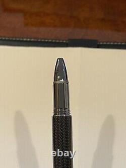 Montblanc Starwalker Ultimate Carbon Rollerball Pen, Model 109366, New In Box