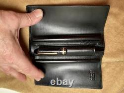 Montblanc Traveler 147 Fountain Pen New In Box With Leather Case