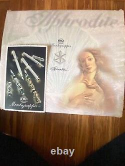 Montegrappa Aphrodite Sterling Silver Limited Edition Pen New In Box With Papers