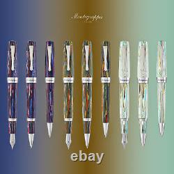 Montegrappa Elmo 02 Rollerball Pen in Coverseagreen NEW in Box Made in Italy