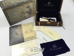 Montegrappa La Sirena limited edition silver fountain pen + all boxes