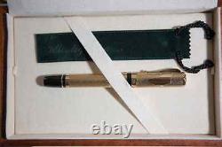 Montegrappa Solid Gold Cosmopolitan African 18Kt Limited Edition Pen New In Box