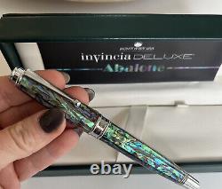 Monteverde Invincia Deluxe Abalone & Chrome Rollerball Pen New in Box