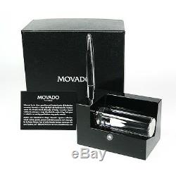 Movado Museum Business Card Holder With Metal Pen Dbk000212m $150.00 New Box