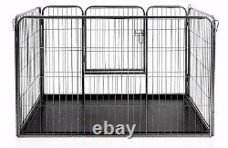 Mr Barker Heavy Duty 4pc Puppy Play Pen Dog Whelping Box Puppy Training Crate
