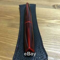 NAKAYA AKADAME Fountain Pen Sebire ver. 2 Nib/MF Pre-owned withBox Pouch Excellent