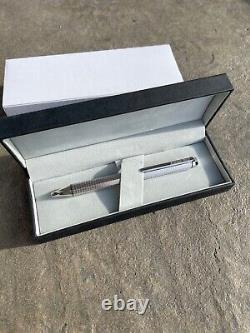 NEW AUDEMARS PIGUET AP A. P. Watch Royal Oak Silver Ballpoint Pen W / Box Rare