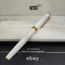 NEW Authentic MONTBLANC Pix 114805 White CT Rollerball Pen with BOX & Guarantee
