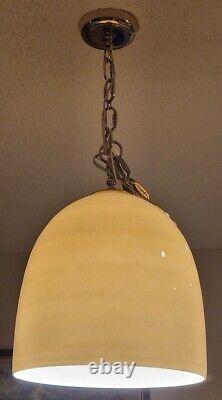 NEW IN BOXES LARGE Madeline Pendant White Dome Light, Kitchen Island, Hallway