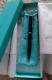 New Tiffany & Co. Black T-clip Ballpoint Brass Pen Lacquer Finish With Gift Box