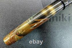 Namiki Gold fish Emperor Collection Maki-e Fountain Pen 18K Box and Papers New