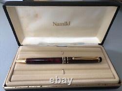 Namiki Grance Collection Burgundy Lacquer Ballpoint Pen New In Box 61273
