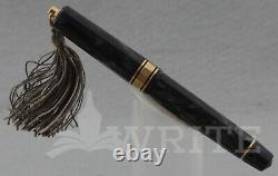 New Fountain Pen Omas Extra 1992 Lady Gray Marble Nib F Complete Box
