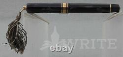 New Fountain Pen Omas Extra 1992 Lady Gray Marble Nib F Complete Box