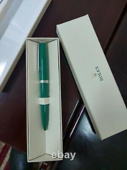 New Green Rolex Ballpoint Pen With Box twist type blue ink