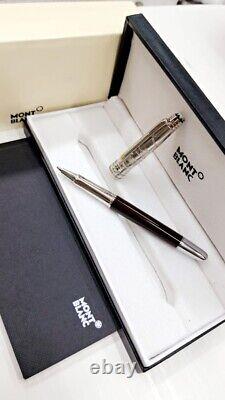 New Montblanc Midnight Black Rollerball Pen New in Box Luxury Writing