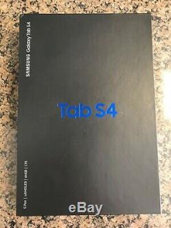 New Samsung Galaxy Tab S4 10.5 (S Pen included), 64GB, Black, Sprint Sealed Box