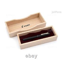 New in Box! Pilot Ishime Urushi Fountain Pen Black 18k Fine Nib