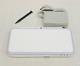 Nintendo New 2ds Xl Ll White Lavender Game Console No Box With Charger Touch Pen