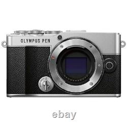 OLYMPUS PEN E-P7 Mirrorless Camera Body Silver New in box