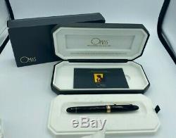 OMAS OGIVA LARGE 5.8 Fountain Pen 14K med nib Boxed