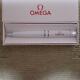 Omega Ballpoint Pen Matte White With Package Box Giveaway Not For Sale Novelty