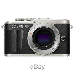 Olympus PEN E-PL9 16.1MP Mirrorless Camera Body, Onyx Black Open Box