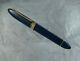 Omas 360 Magnum Fountain Pen, Jet Black, Gt, 18k M Nib, Exc+, Worn Box, Italy