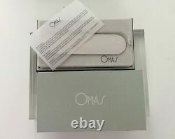 Omas 360 Vision Clear Demonstrator Rollerball Pen New In Box