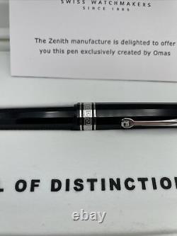 Omas Fountain Pen Symbol Of Distinction New Boxes Swiss Watchmakers Gift Promo