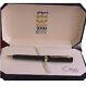 Omas Jerusalem 3000 Black Ballpoint Pen New In Box With Papers