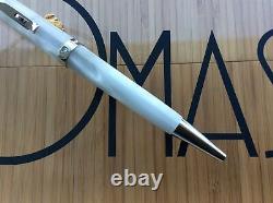 Omas Milord Cruise White & Chrome Ballpoint Pen New In Box