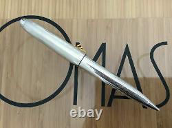 Omas Ogiva S2001 Sterling Silver Ballpoint Pen New In Box