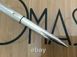 Omas Ogiva S2001 Sterling Silver Ballpoint Pen New In Box