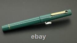 Omas Tokyo Fountain Pen Viridian Green 18k Fine Nib Mint in box