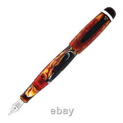 Opus 88 Bela Fountain Pen in Red Broad Point NEW in Original Box 18083604B