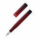 Opus 88 Demonstrator Fountain Pen Red Broad Point New In Box 96085505b