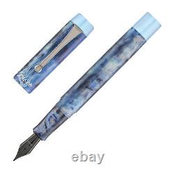 Opus 88 Demonstrator Fountain Pen in Sapphire Broad Point- NEW in box