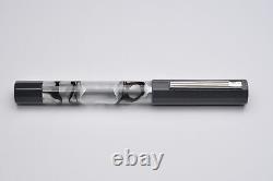 Opus 88 FLOW Fountain Pen in Gray 2.3mm Stub Nib NEW in Original Box