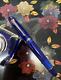 Opus 88 Jazz Color Fountain Pen In Blue 1.5mm Stub Nib New In Box