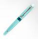 Opus 88 Jazz Color Fountain Pen In Solid Light Blue 1.5mm Stub Nib -new In Box