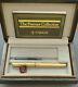 Parker Premier Presidential (18k Solid Gold) New In Leather Box Withbooklet M Nib
