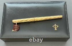 PARKER PREMIER PRESIDENTIAL (18K Solid Gold) New in Leather Box withBooklet M Nib