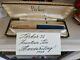 Parker 51 Fountain Pen. Green With 14ct Gold Nib, Rolled Gold Cap. Original Box