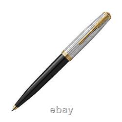Parker 51 Premium Ballpoint Pen in Black with Gold Trim NEW in Box -2169062