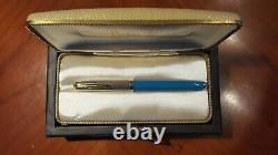 Parker 51 Special Edition 2002 Vista Blue Fine Pt. Fountain Pen New with Box